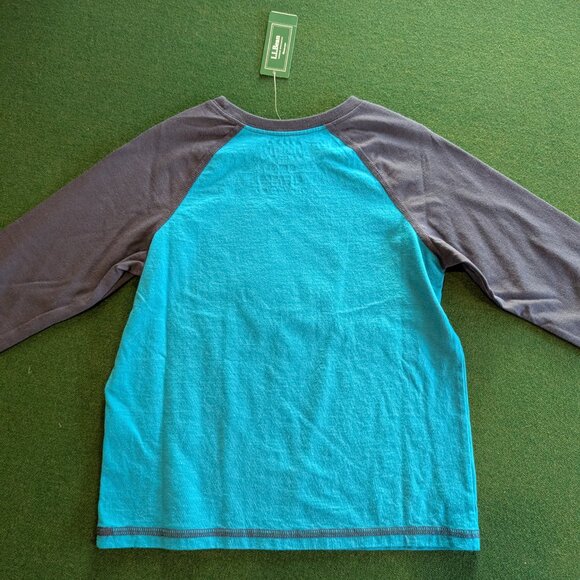 NWT L.L. Bean Boy's Long Sleeve T-shirt 5T 💙 - Picture 4 of 5
